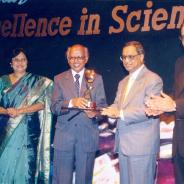Prof. Swarup with S Murthy Infosys