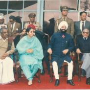 President Visit Zail singh